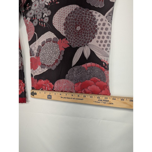 Weston Wear Mesh Floral Mock Neck Long Sleeve Top Size M - Picture 7 of 8